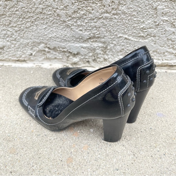 Tod’s patent leather loafer heels - Picture 8 of 11